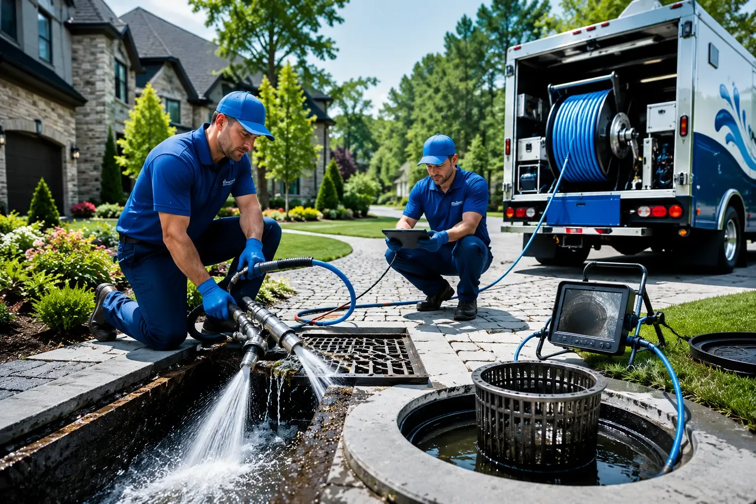Local outdoor drain cleaning professionals in Verden, OK